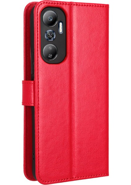 Infinix Hot 20 4G/X6826 Için Kordonlu Deri Cüzdan Telefon Kılıfı (Yurt Dışından) fırsatları