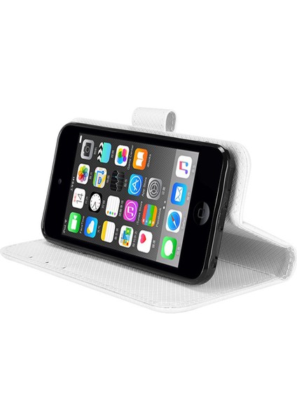 Ipod Touch 5/ipod Touch 6 Kart Yuvalı Deri Cüzdan Telefon Kılıfı (Yurt Dışından)