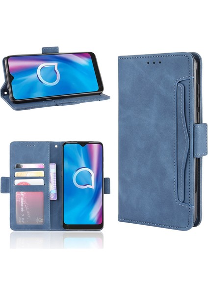 Alcatel 3l 2020 Kart Yuvalı Deri Cüzdan Telefon Kılıfı (Yurt Dışından) modelleri