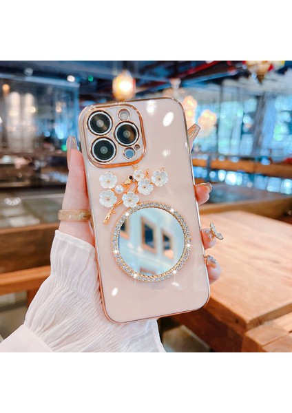 iPhone 14 Pro Elektrolizle Tam Kapak Telefon Kılıfı (Yurt Dışından)