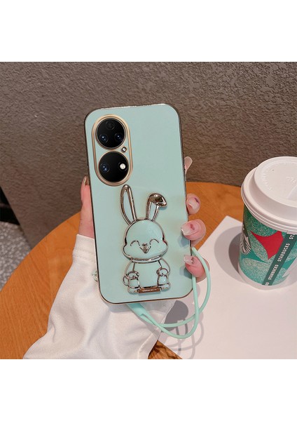 Huawei P50 Elektroliz Tavşan Telefon Kılıfı (Yurt Dışından) fiyatları