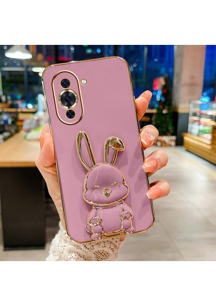 Huawei Nova 10 Pro Elektroliz Tavşan Telefon Kılıfı (Yurt Dışından)