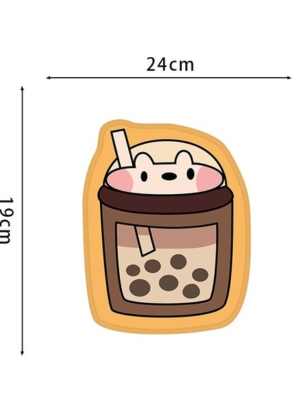Karikatür Küçük Kaymaz Kız Sevimli Mouse Pad (Yurt Dışından)