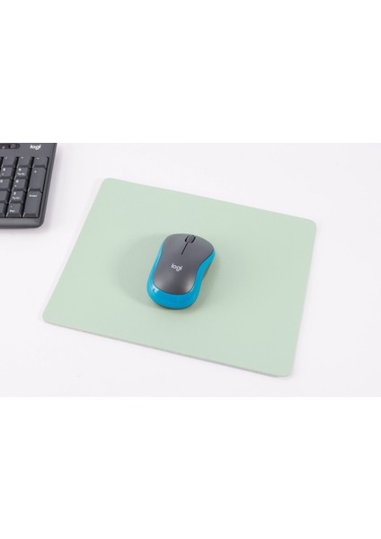 Deri Bilgisayar Ofis Düz Renk Mouse Pad (Yurt Dışından)