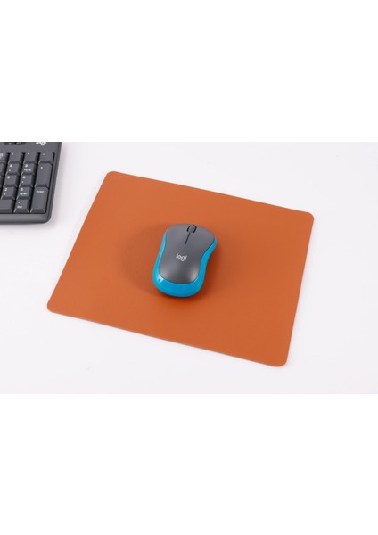 Deri Bilgisayar Ofis Düz Renk Mouse Pad (Yurt Dışından)