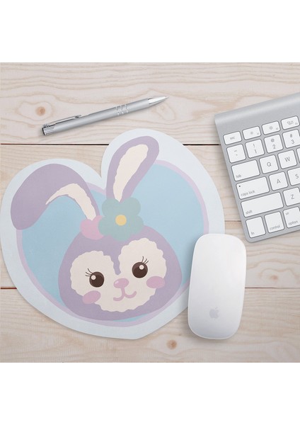 Karikatür Yaratıcı Deri Sevimli Kaymaz Mouse Pad (Yurt Dışından)