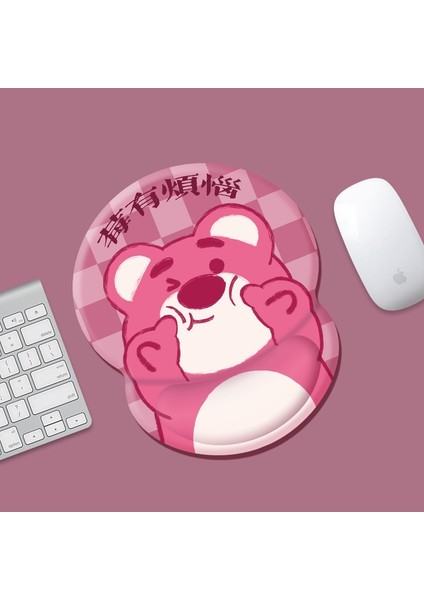 Yaratıcı Karikatür Bilek Sevimli Kalınlaşmış Kaymaz Mouse Pad (Yurt Dışından)