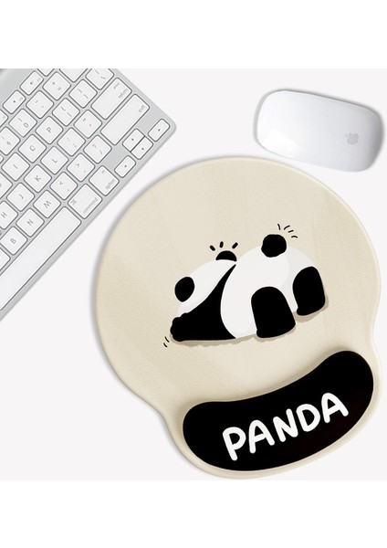 Bilek Sevimli Panda Kaymaz Silikon Bilgisayar Mouse Pad (Yurt Dışından)