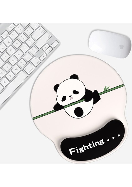 Bilek Sevimli Panda Kaymaz Silikon Bilgisayar Mouse Pad (Yurt Dışından)