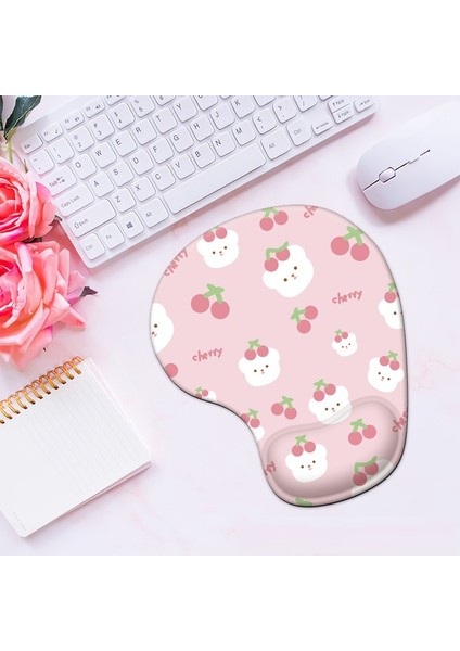 Sevimli Silikon Bilek , Rahat Bilgisayar, Kaymaz Kalınlaşma Mouse Pad (Yurt Dışından)