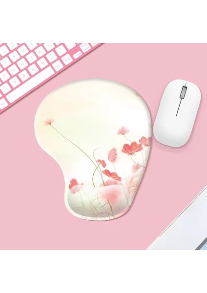 Mermer Doku Suluboya Rahat Üç Boyutlu Bileklik Mouse Pad (Yurt Dışından)