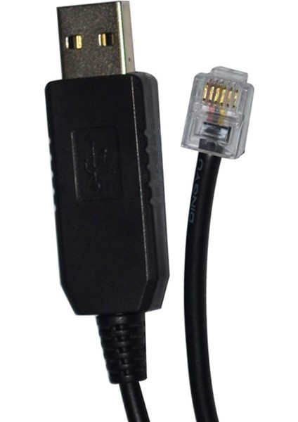 2x USB - RJ11 RJ12 6P4C Adaptör Seri Kontrol Kablosu Eqmod - El Kontrol Kablosu Için Pc Bağlantısı Bağlantısı, 1,8 M (Yurt Dışından)