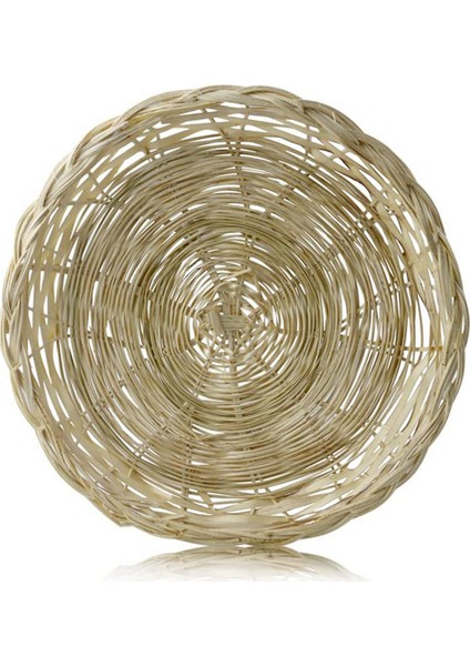 10 Adet Bambu Kağıt Tabak Tutucu - 10 Inç Yuvarlak Dokuma Tabak Tutucu, Piknik Partisi Için Yeniden Kullanılabilir Kağıt Tabak Tutucular (Yurt Dışından) fırsatları