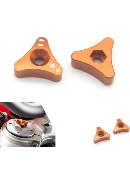 2x Ön Çatal Topuzu Ayar Cıvatası Sxf Exc 125 150 250 350 450 530 Supermoto R (Yurt Dışından) fırsatları