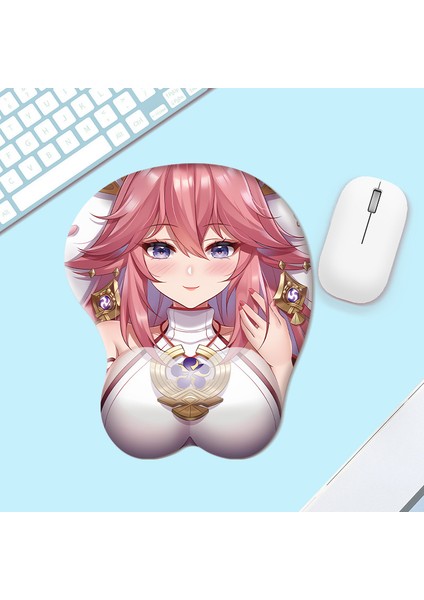 Bilek Karikatür Desen Silikon Mouse Pad (Yurt Dışından)