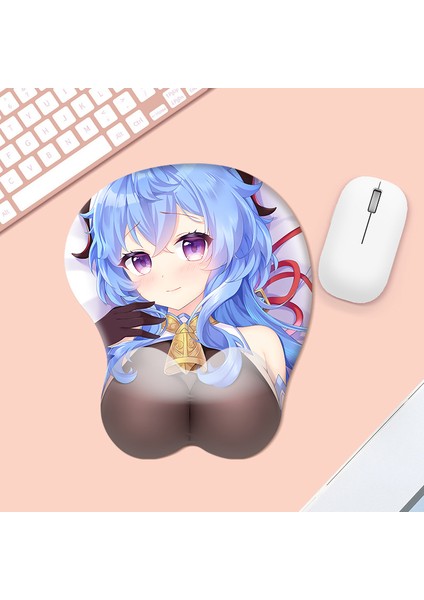 Bilek Karikatür Desen Silikon Mouse Pad (Yurt Dışından)