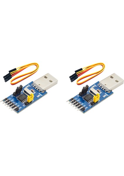 2x CH341T Ikisi Bir Arada Modül Usb'den I2C'YE Iıc Uart Usb'den Ttl'ye Tek Çipli Seri Bağlantı Noktası Indirici (Yurt Dışından)