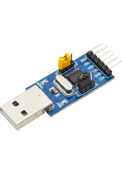 2x CH341T Ikisi Bir Arada Modül Usb'den I2C'YE Iıc Uart Usb'den Ttl'ye Tek Çipli Seri Bağlantı Noktası Indirici (Yurt Dışından)