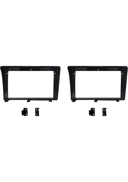 2x 2din Araba Radyo Fasya Jumper/boxer/ducato 2006+ DVD Stereo Çerçeve Plaka Adaptörü Montaj Dash (Yurt Dışından)
