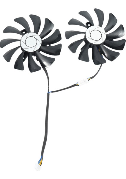 4 Çift Grafik Kartı Fanı 85MM HA9010H12F-Z 4pin Soğutucu Fan Gtx 1060 Oc 6g Gtx 960 P106-100 P106 GTX1060 GTX960 (Yurt Dışından)
