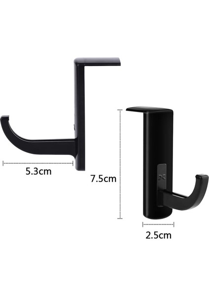8 Paket Kulaklık Askısı Kulaklık Askısı Kulaklık Stick-On Kanca Kulaklık Standı Masaüstü Standı Masa Cep Telefonu Tutucu (Yurt Dışından) fırsatları