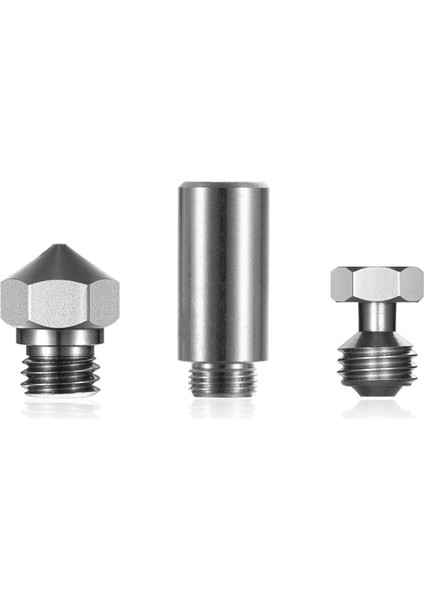 6x 0.4mm MK10 Powerspec Için Tüm Metal Hotend Kit Nozulu (Yurt Dışından) modelleri