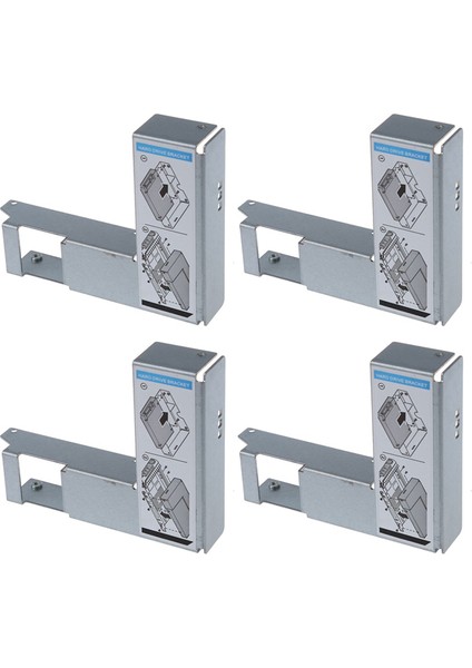 9W8C4 Y004G F238F / G302D / X968D Sas / Sata Tepsi Için 4 Adet 2,5 Inç Ila 3,5 Inç Adaptör (Yurt Dışından)