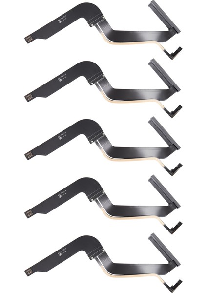 5x 821-2049-A HDD Sabit Disk Flex Kablo Pro 13 Için A1278 HDD Kablosu Orta 2012 MD101 MD102 Emc 2554 (Yurt Dışından)