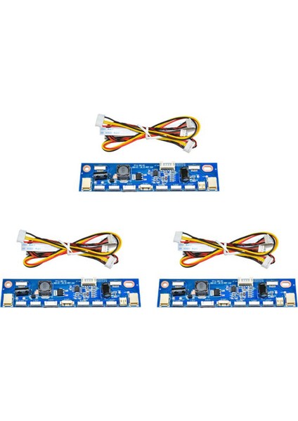 3x Evrensel Çok Fonksiyonlu Invertör Arka Işık LED Sabit Akım Kartı Sürücü Kartı 12 Konnektör LED Şerit Test Cihazı (Yurt Dışından)