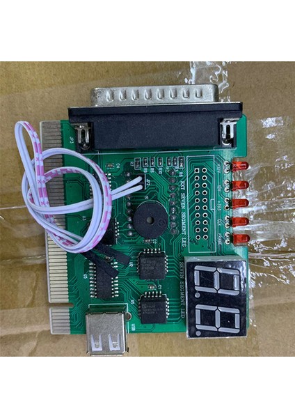 2x USB Pcı Pc Anakart Teşhis Analiz Cihazı Post Kartı ile Dizüstü Bilgisayar Testi ve Analizi Için 2 Haneli Hata Kodu Ekranı (Yurt Dışından) modelleri