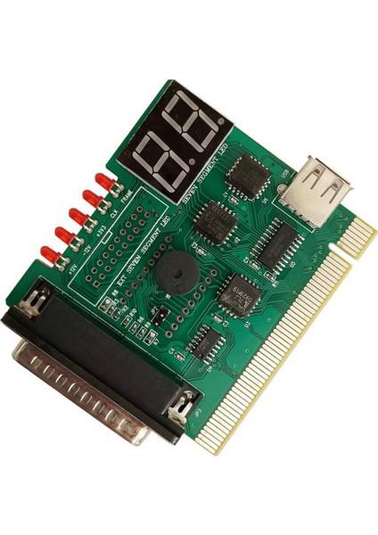 2x USB Pcı Pc Anakart Teşhis Analiz Cihazı Post Kartı ile Dizüstü Bilgisayar Testi ve Analizi Için 2 Haneli Hata Kodu Ekranı (Yurt Dışından) fırsatları