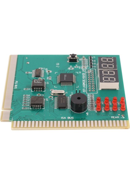 2x Teşhis Pcı 4 Haneli Kart Pc Anakart Post Checker Test Cihazı Analizörü Dizüstü Bilgisayar (Yurt Dışından)