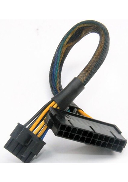 Pc ve Sunucular Için 2x 24 Pin - 10 Pin Atx Psu Ana Güç Adaptörü Örgülü Kollu Kablo 12 Inç (30 Cm) (Yurt Dışından) modelleri