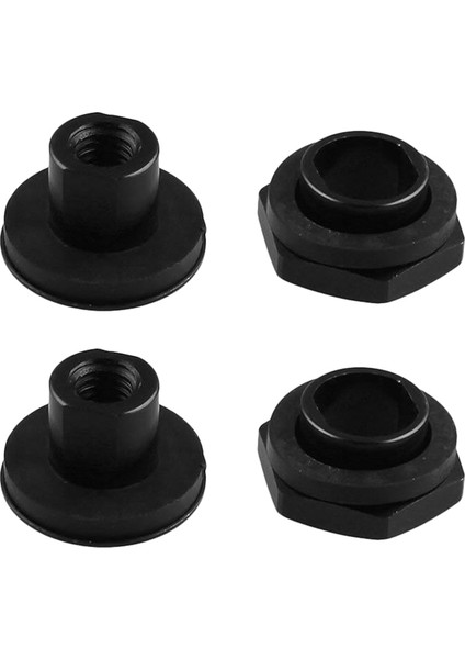 2x Arka Cam Cam Dikme Donanım Kiti 92-95 Hatchback Eg6 Siyah Için Fit (Yurt Dışından)