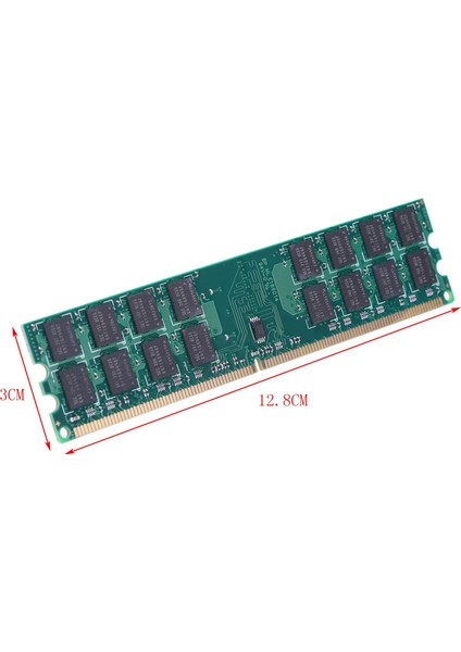 2x Ddr2 4 GB Bellek Ram 1.5 V 800 Mhz PC2-6400 240 Pin Masaüstü Dımm Amd Anakart Masaüstü Için Arabelleksiz Ecc Olmayan (Yurt Dışından)