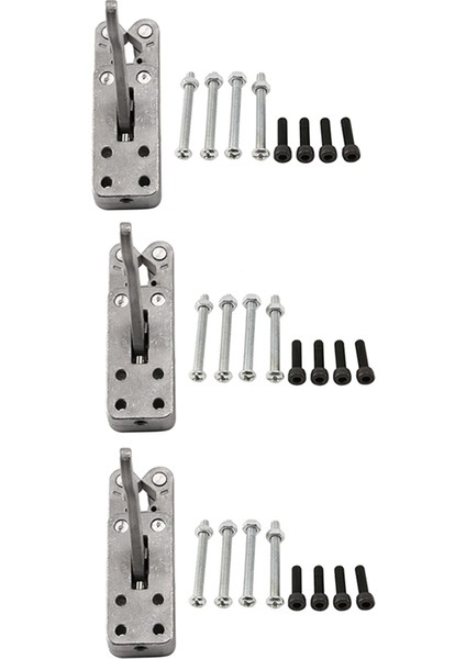 3x Açık Paslanmaz Çelik Serbest Bırakma Cihazı Parlatma Dıy Mancınık Tetik Güç Aracı Bileklik Atış Yay Aksesuarları (Yurt Dışından) fiyatları