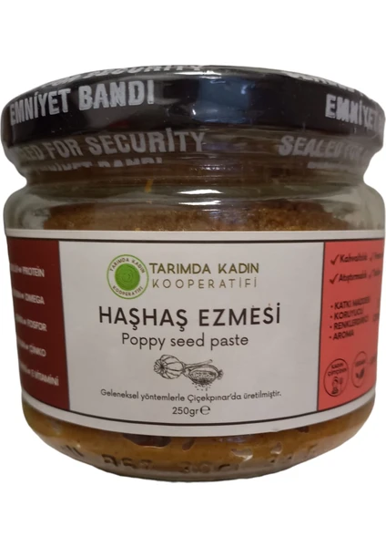 Tarımda Kadın Kooperatifi Haşhaş Ezmesi 250 gr