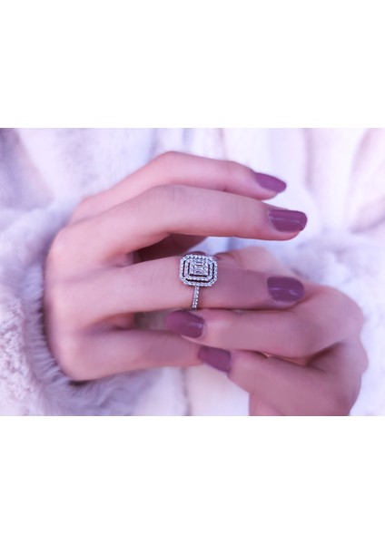 F Renk 0,63 Karat Baget Pırlanta Yüzük 0417R0246 indirimleri