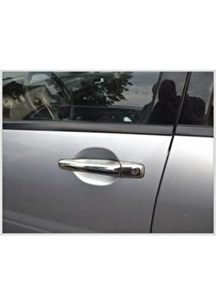 Mitsubishi Lancer 9 Krom Kapı Kolu Seti 2004-2008 Paslanmaz Çelik modelleri