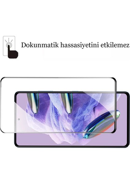 Xiaomi Redmi Note 12 Pro 5g Kırılmaz Cam 5d Tam Kaplayan 9h Temperli Ekran Koruyucu