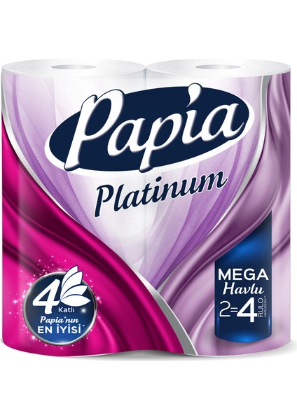 Platinum 2=4 Jumbo Kağıt Havlu