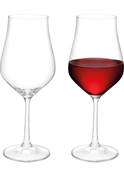 Mathilda 4'lü Kristal Şarap Kadehi Seti - 350ML fiyatları