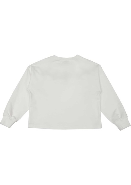 Kız Çocuk Ponponlu Sweatshırt modelleri