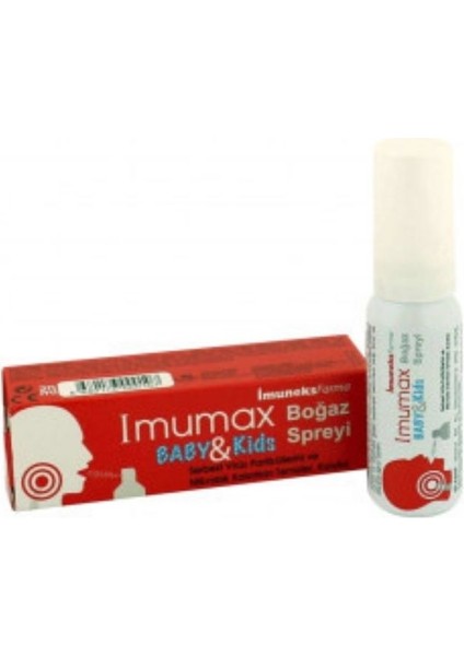 Imumax Baby&Kids Boğaz Spreyi 20ml