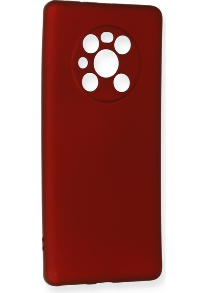 Huawei Mate 40 Pro Kılıf Premium Rubber Silikon - Bordo 277097