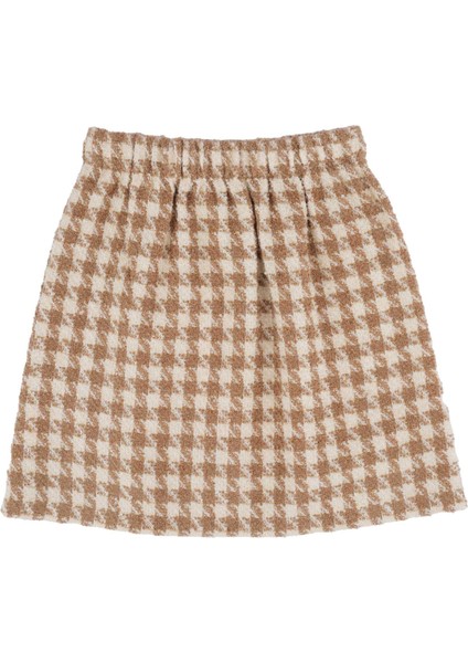 Kız Çocuk Fiyonklu Tüvit Etek modelleri