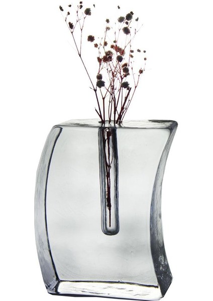 El İmalatı Ağır Tek Çiçek Vazo 1 Adet 25308