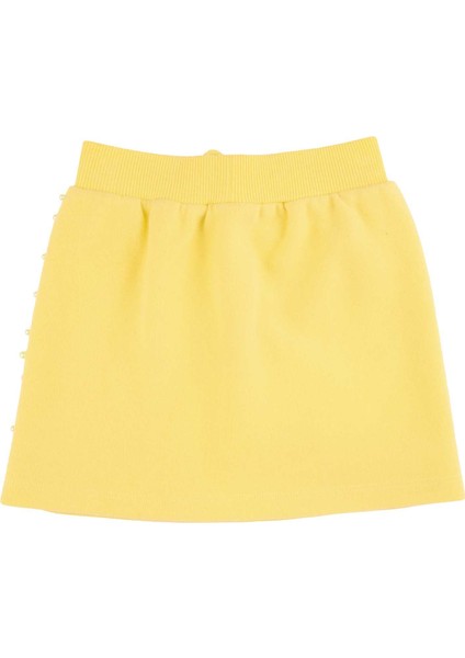 Kız Çocuk Boncuk Baskılı Etek modelleri