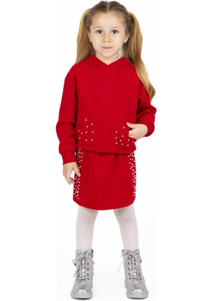 Kız Çocuk Boncuk Baskılı Etek fırsatları