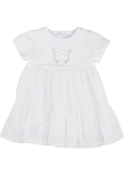 Kız Bebek Puanlı Elbise